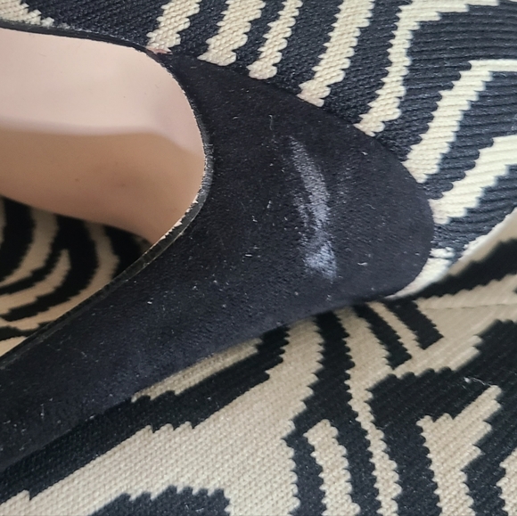 MIA fabric bootie. Zebra designed size 8m - Picture 3 of 4